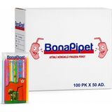 İsopack Renkli Pipet Körüklü 1 Koli (100PK)