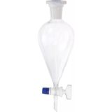 Isotherm Ayırma Hunisi - Armudi Tip - Cam Musluklu - 100 ml - Şeffaf - 1 Adet