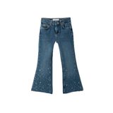 İspanyol Paça Kot Pantolon Dar Kesim - Flare Jean