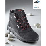 Ispartalılar 7200 Ortopedik Taban SU GEÇİRMEZ Outdoor Erkek Bot Ayakkabı Kışlık Unisex Bot - Siyah - Kırmızı