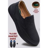 ISPARTALILAR TAB7575 Ortopedik Hakiki Deri Mevsimlik Kışlık Erkek Ayakkabı Casual Ayakkabı