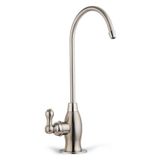 iSpring GK1-BN Ağır Hizmet Ters Ozmoz Bataryası, Yüksek Çıkışlı Mutfak Bar Lavabo İçme Suyu Bataryası, Çağdaş Stil RO Musluk, Fırçalanmış Nikel