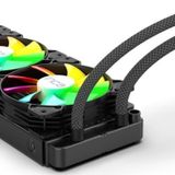 İss-03Xn 3X120 360 Argb Kumandalı Am5+1700P Cpu Sıvı Soğutma(İntel Lga 1200-115X-2011) İntel İşlemci Fanı