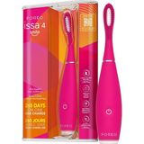 Issa 4 Smile Elektrikli Diş Fırçası – Kompakt ve Seyahat Dostu, 4'ü 1 Arada Hibrit Fırça Başlığı, Plaklara Karşı Dayanıklı - Yabani Çilek