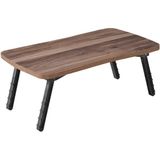 İşsevenler Ceviz Laptop Sehpa Çalışma Kahvaltı MasasıEbatlar: Y: 24 cm D: 35 cm G: 60 cm