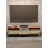 İşsevenler Tv Sehpası Tv Ünitesi 160 Cm Atlantik Çam Gold Mistral 5070