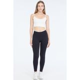 Issha Flex Line Tayt - İnce Şerit Detaylı Toparlayıcı Yüksek Bel Spor Tayt