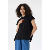 Işşıl 240008-Pamuk Oversize Hamile T-Shirt