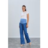 Issıl 8798-Hamile Lycra Bol Paca Kot Pantolon