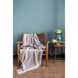 İssimo Home Athens Koltuk Şalı 170*230 Gri - 170 x 230 cm