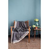 İssimo Home Athens Koltuk Şalı 170*230 Siyah - 170 x 230 cm