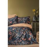 Issimo Home Calitta Çift Kişilik %100 Dijital Pamuk Saten Nevresim Takımı - Yeşil - 200 x 220 cm