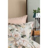 İssimo Home Dolce %60 Tencl %40 Pamuk Dijital Saten Nevresim Takımı Aile Seti - Bej - 160 x 220 cm