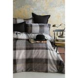 İssimo Home Issimo Dunloe Black Dijital Pamuk Saten Nevresim Takımı Çift Kişilik - Siyah - 200 x 220 cm