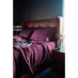 İssimo Home Jade Burgundy Vegan İpek Nevresim Takımı Çift Kişilik