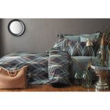 İssimo Home La Mer 210 Tc (83 Tel) Dijital Pamuk Saten Tek Kişilik Nevresim Takımı - Renkli - 160 x 220 cm