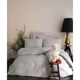 Issimo Home Pamuk Saten Simply Gri Çift Kişilik Nevresim Takımı
