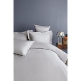 İssimo Home Simply Ice Grey Pamuk Saten Nevresim Takımı Tek Kişilik - Gri - 160 x 220 cm