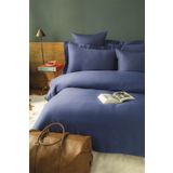 Issimo Home Simply Lacivert King Size Pamuk Saten Nevresim Takımı