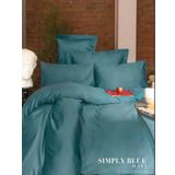 Issimo Home Simply Mavi Pamuk Saten Çift Kişilik Nevresim Takımı