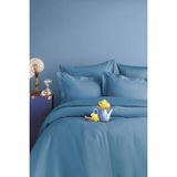 İssimo Home Simply Mint Blue Pamuk Saten Nevresim Takımı Çift Kişilik - Mavi - Mint - 200 x 220 cm