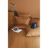 Issimo Home Simply Terracotta Çift Kişilik %100 Pamuk Saten Nevresim Takımı - Turuncu - 200 x 220 cm