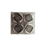İst-Oto Fiat Krom Geçme Jant Göbeği 4 Lü 50-42 mm Fiorino, Linea, Albea, Tempra, Bravo