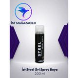 İst Steel Gri Sprey Boya 200 ml - 1 Adet