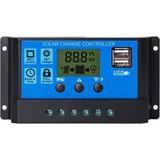 İstabreeze 10 Amper Solar Şarj Kontrol Regülatörü USB 12V/24V Şarj Kontrol Cihazı