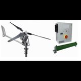 Istabreeze 1500 W 24 V Korumalı Rüzgar Türbini + Hibrit Şarj Kontrol Cihazı - Beyaz