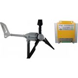 İstabreeze İ 1000W 48V Rüzgar Türbini + Hibrit Şarj Kontrol Cihazı - Beyaz