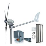İstabreeze İsta Breeze 1500W 24V/48V Windsafe Korumalı Rüzgar Türbini + Wind Pro Şarj Kontrol Cihazı + Direk Seti