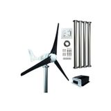 İstabreeze Set İ-500 24V Rüzgar Türbini +Hibrit Şarj Kontrol Cihazı + Direk Seti İSTA-BREEZE