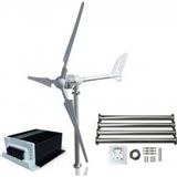 İstabreeze Set İ-700 W 12V/24V/48V Rüzgar Türbini + Hibrit Şarj Kontrol Cihazı + Direk Seti iSTA-BREEZE