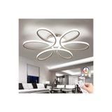 İstanbul Avize İstanbul Avize Cindy Gümüş Ledli 3 Renk Kumandalı Modern Led Avize
