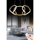 İstanbul Avize İstanbul Avize Damla Eskitme Kumandalı 3 Renk Kumandalı Ledli Modern Led Avize