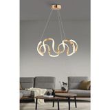Istanbul Avize Soma Gold Ledli Beyaz Power LED Avize