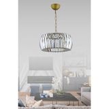 İstanbul Avize Venüs Eskitme 22 cm Metal Kristal Taşlı Mutfak Aydınlatma Şık Tasarım
