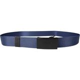 İstanbul Belt Ayarlanabilir Otomatik Tokalı Kanvans Taktik Kemer -120 cm - Siyah Ton Toka - Lacivert