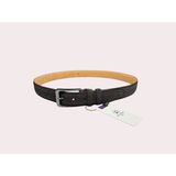 İstanbul Belt Erkek Hakiki Süet Deri Kemer – 3.5 CM – Gümüş Ton Tokalı, Dayanıklı, Şık & Gerçek Deriden Kemer - 130 cm - Kahverengi