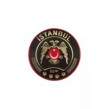 İstanbul Çevik Kuvvet Polis Arması 3D Plastik Tpu, Yeni Tip, Cırtlı, Standart Ölçü,