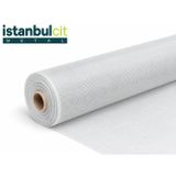 İstanbul Çit Metal Alüminyum Sineklik Teli Beyaz 1 x 30 Metre Pencere Kapı Balkon Sinekliği