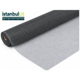 İstanbul Çit Metal Alüminyum Sineklik Teli Siyah 1 x 30 Metre Pencere Kapı Balkon Sinekliği