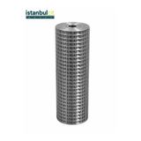 İSTANBUL ÇİT METAL Galvanizli Puntalı Tel 0,80 mm 10x10 mm Göz 1,20x25 Metre Rulo Kaynaklı Kafes Kümes Bahçe Teli
