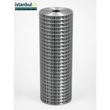 İstanbul Çit Metal Istanbul Çit Metal Galvaniz Puntalı Tel 0,80 mm 10 x 10 mm Göz 100 cm x 25 M Kaynaklı Kafes Kümes Bahçe Koruma Elek Teli