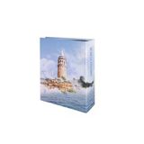 Istanbul Desenli 200 Fotoğraf Kapasiteli Fotoğraf Albümü - 10X15CM