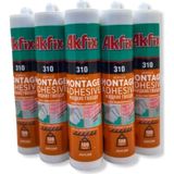 Istanbul E-Hırdavat Kartonpiyer Stropiyer Yapıştırıcı Beyaz 310 ml x 5'li Set