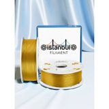 İstanbul Filament 3d Baskı Pla Filament Gold Renk 1 Kg Ø 1,75mm 0,05 Mm Bambu Lab Uyumlu 1.75mm
