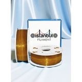 İstanbul Filament 3D Baskı Pla+ Filament Transparan Sarı 1 kg Ø 1,75MM ± 0,05 mm Bambu Lab Uyumlu - Sarı Transparan