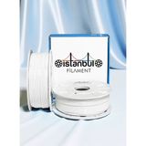 İstanbul Filament Istanbul Filament 3D Baskı Abs Filament Beyaz 1 kg Ø 1,75MM ± 0,05 mm (Bambu Lab Uyumlu)